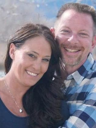 Jason and Brenda Curran smiling together